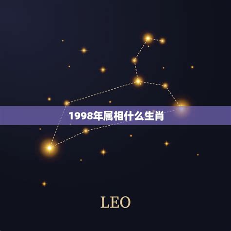 1998年属|1998年属什么生肖 1998年属什么生肖属相什么命